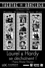 Laurel Hardy se déchaînent au Théâtre le Ranelagh Paris Archive