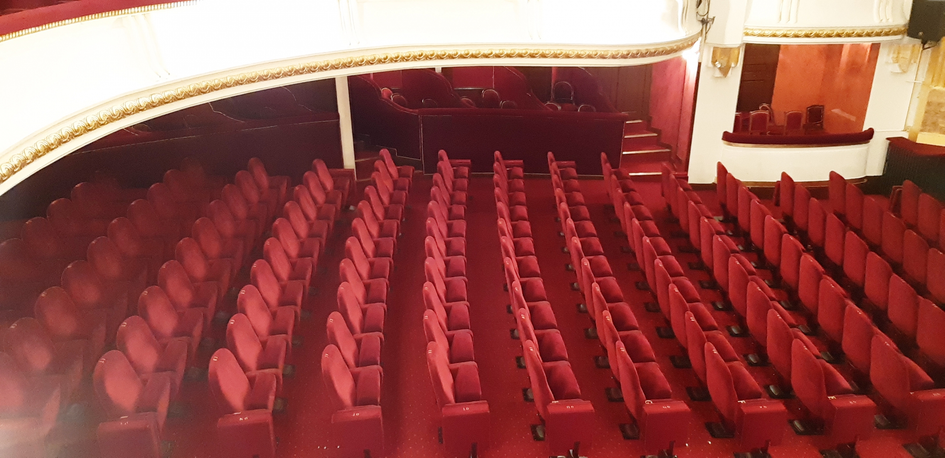 salle orchestre théâtre de la Porte Saint Martin