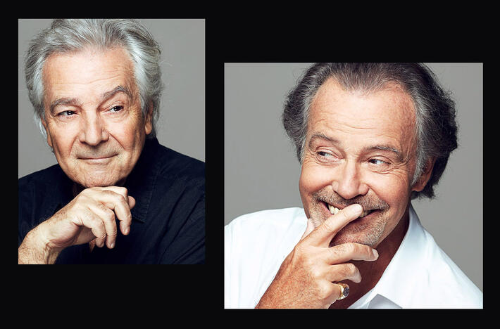 Pierre Arditi et Michel Leeb