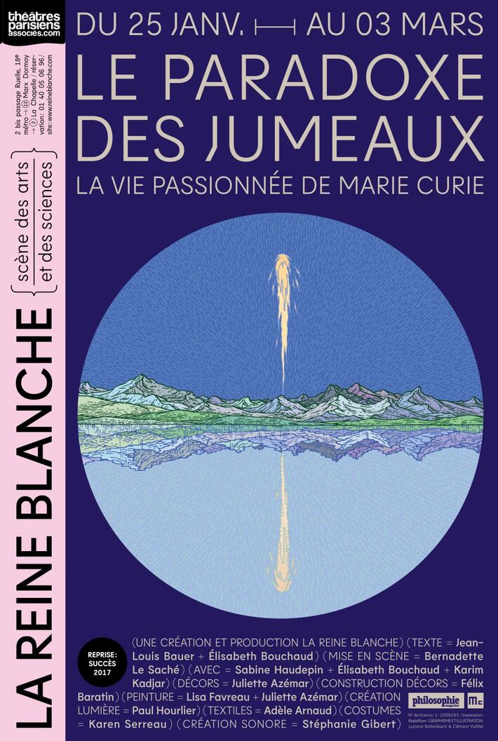 affiche le Paradoxe des Jumeaux