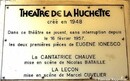 Théâtre de la Huchette - Historique, La Cantatrice Chauve, La Leçon