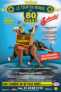 Le Tour du monde en 80 jours, Théâtre du Splendid