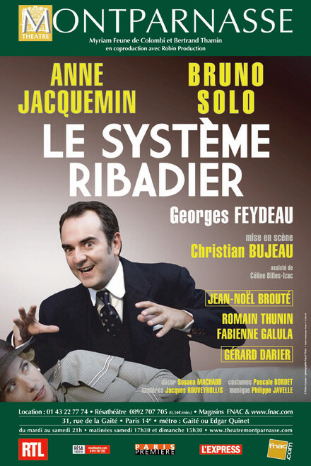 Le système ribadier au Théâtre Montparnasse