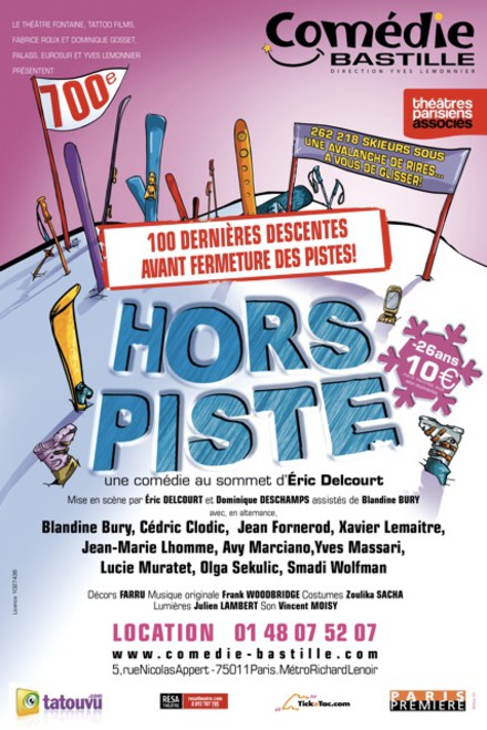 Hors piste au Théâtre Comédie Bastille