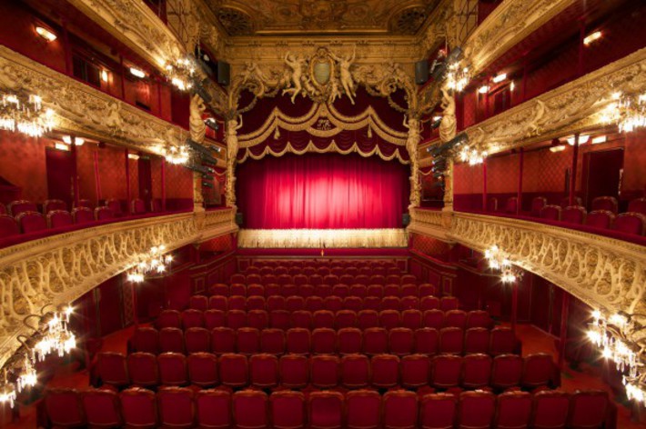 Théâtre du Palais Royal, salle vue vers scène