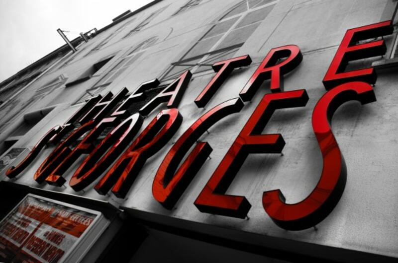 Théâtre Saint-Georges, enseigne