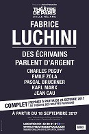 Fabrice Luchini dans "Des écrivains parlent d'argent"