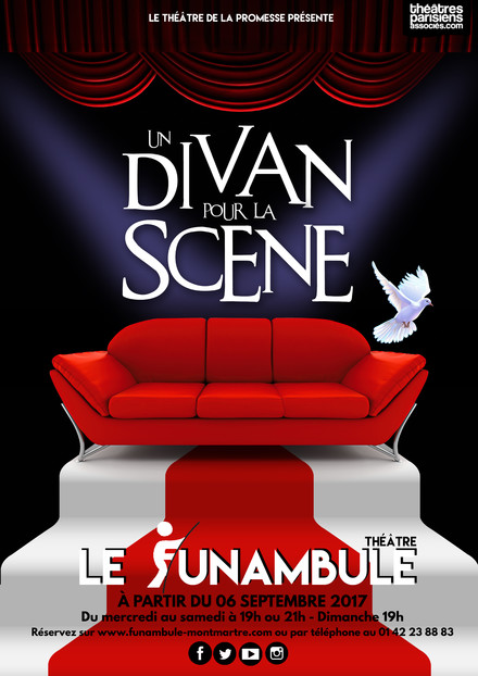 Un divan pour la scène au Théâtre du Funambule Montmartre