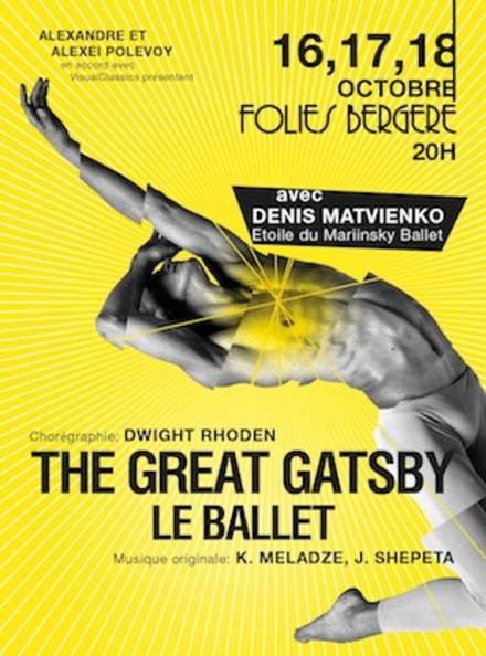 The Great Gatsby au Théâtre des Folies Bergère