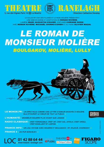 Le Roman de Monsieur Molière au Théâtre le Ranelagh