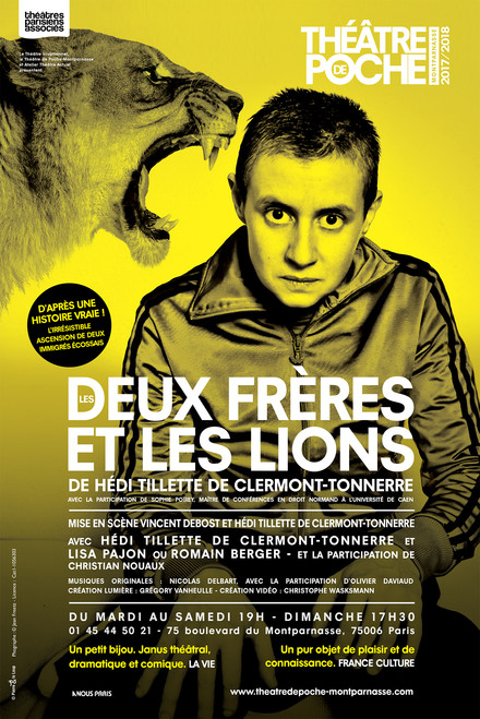 Les deux frères et les lions au Théâtre de Poche-Montparnasse