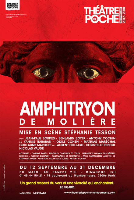 Amphitryon au Théâtre de Poche-Montparnasse (Grande salle)