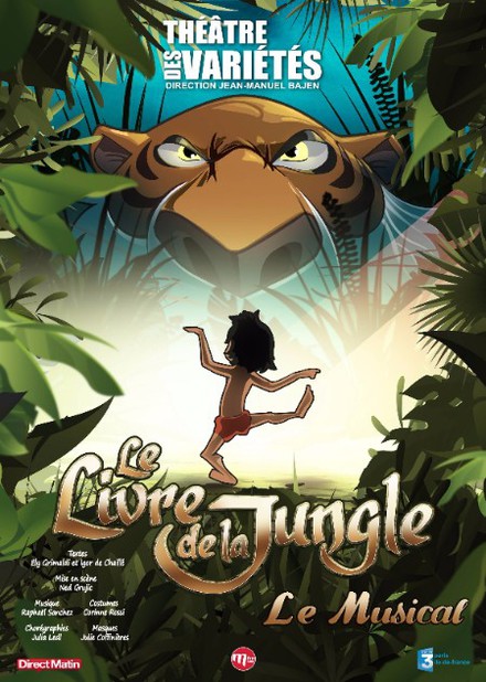 Le livre de la jungle au Théâtre des Variétés