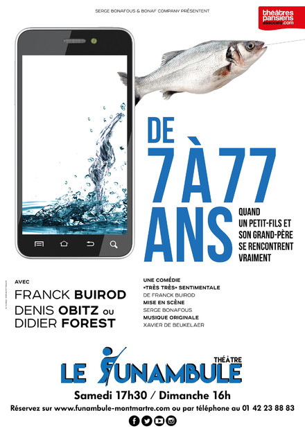 De 7 à 77 ans au Théâtre du Funambule Montmartre