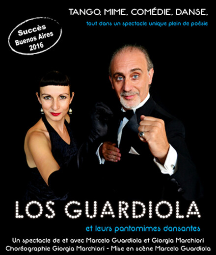 LOS GUARDIOLA et leurs pantomimes dansantes au Théâtre Essaïon