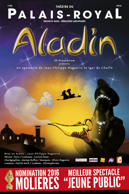 Aladin au Théâtre du Palais Royal
