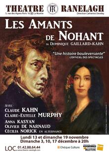 Les Amants de Nohant, Théâtre le Ranelagh