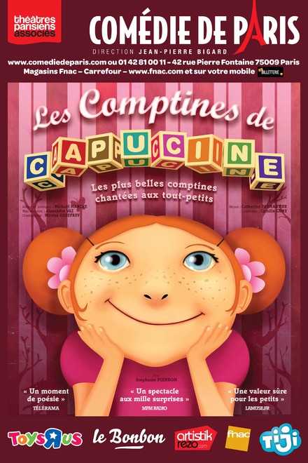 Les Comptines de Capucine au Théâtre Comédie de Paris