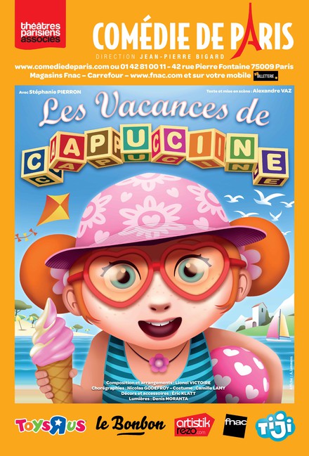Les vacances de Capucine au Théâtre Comédie de Paris