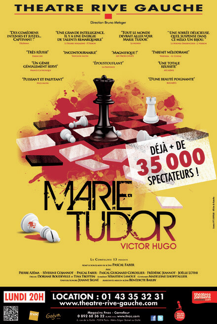 Marie Tudor au Théâtre Rive Gauche