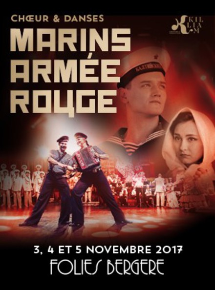 LES MARINS DE L'ARMEE ROUGE au Théâtre des Folies Bergère