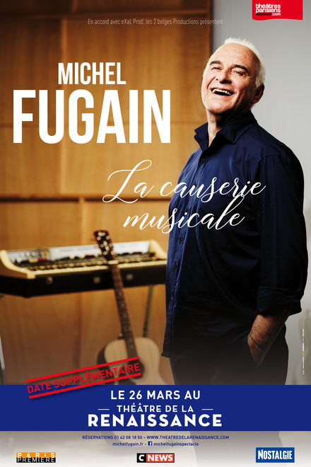 MICHEL FUGAIN - La causerie musicale au Théâtre de la Renaissance