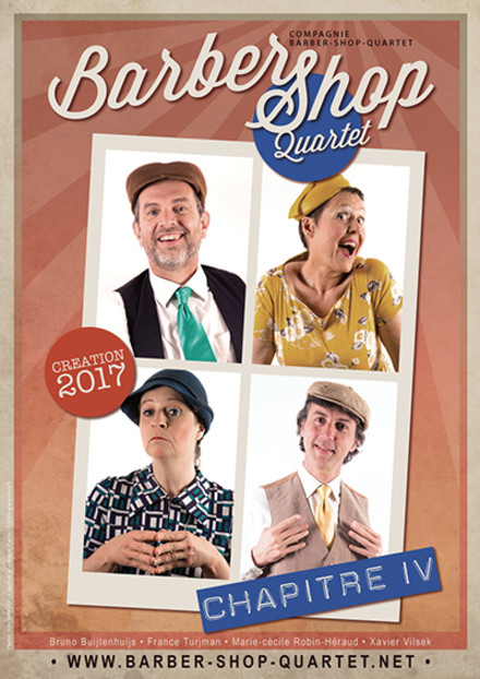 Barber Shop Quartet - Chapitre 4 au Théâtre Essaïon