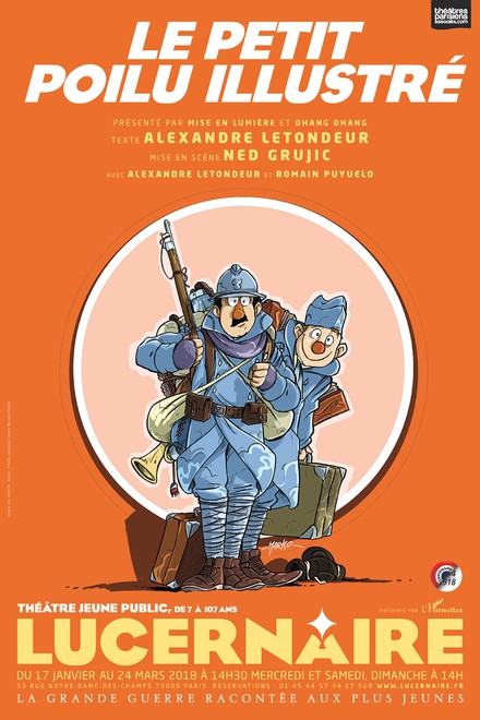 Le Petit Poilu Illustré au Théâtre Lucernaire