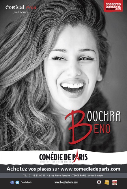 Bouchra Beno au Théâtre Comédie de Paris