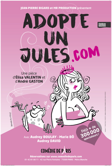Adopte un jules.com au Théâtre Comédie de Paris