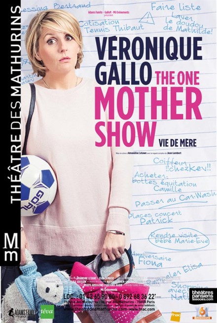 VERONIQUE GALLO - The one mother show au Théâtre des Mathurins (Petite salle)