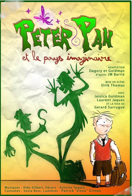 Peter Pan et le pays imaginaire au Théâtre Essaïon