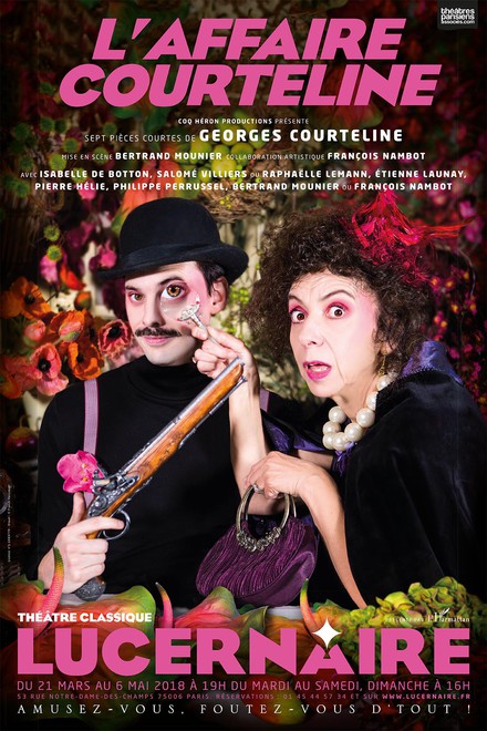 L'affaire Courteline au Théâtre Lucernaire