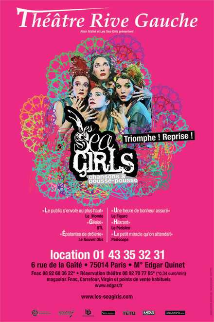 Les Sea Girls au Théâtre Rive Gauche