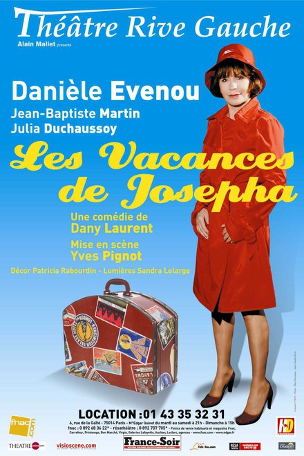 Les vacances de Josepha au Théâtre Rive Gauche