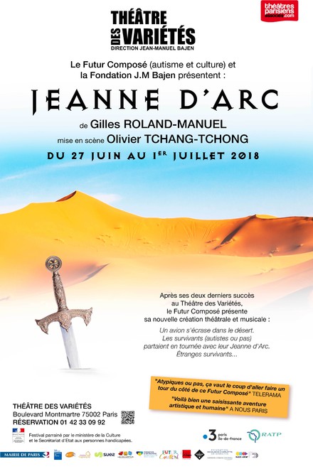 Jeanne D'Arc au Théâtre des Variétés