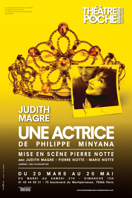 Une Actrice au Théâtre de Poche-Montparnasse