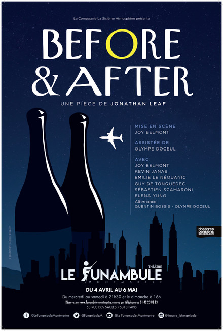 Before and after au Théâtre du Funambule Montmartre
