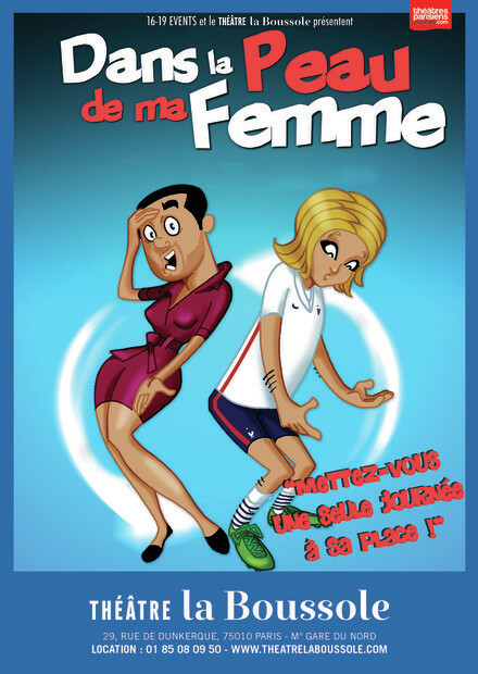 Dans la peau de ma femme au Théâtre La Boussole
