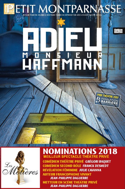 ADIEU MONSIEUR HAFFMANN au Théâtre du Petit Montparnasse