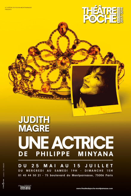Une Actrice au Théâtre de Poche-Montparnasse