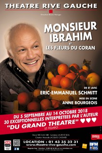Monsieur Ibrahim et les fleurs du Coran, Théâtre Rive Gauche