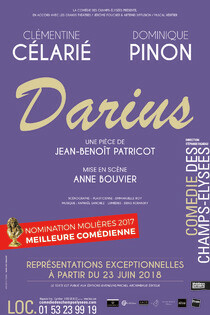DARIUS, Théâtre de la Comédie des Champs-Elysées