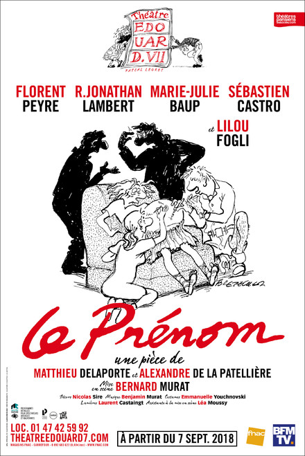 Le Prénom au Théâtre Edouard VII