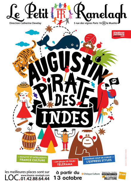 Augustin, Pirate des Indes au Théâtre le Ranelagh