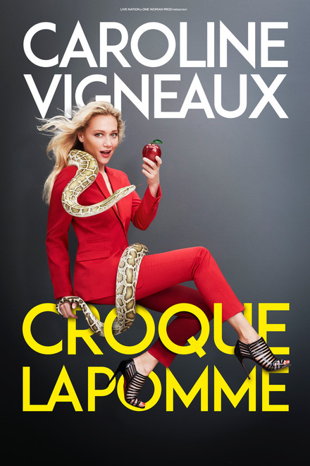 Caroline Vigneaux croque la pomme au Théâtre Palais des Glaces