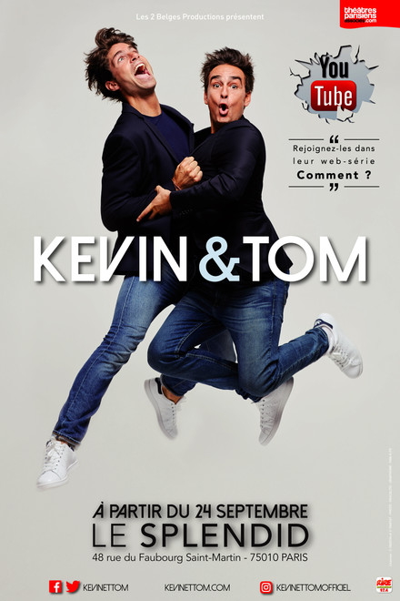 Kevin et Tom au Théâtre du Splendid