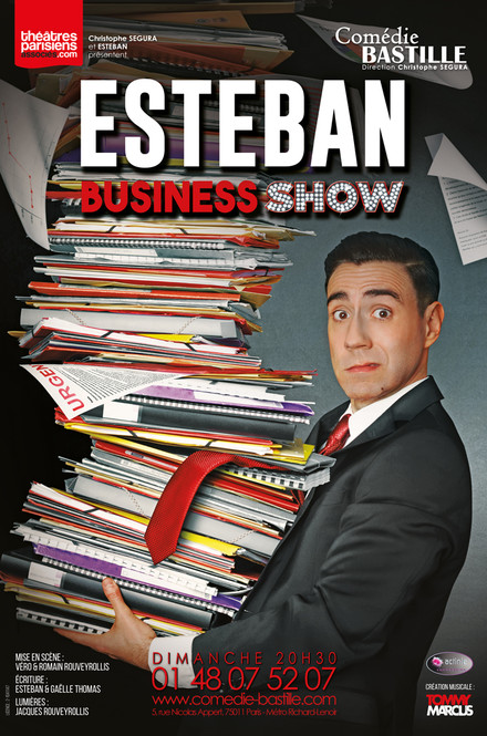 Esteban Business Show au Théâtre Comédie Bastille