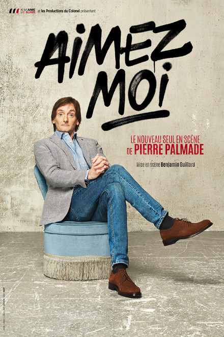 AIMEZ-MOI de et avec Pierre Palmade au Théâtre de l'Atelier