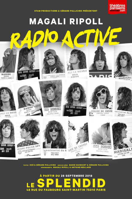 Magali Ripoll "Radioactive" au Théâtre du Splendid